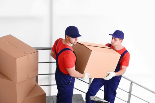 Planning and loading items for a business move in the Bickley area