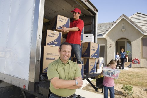 Man with a van service helping a local move in Bickley