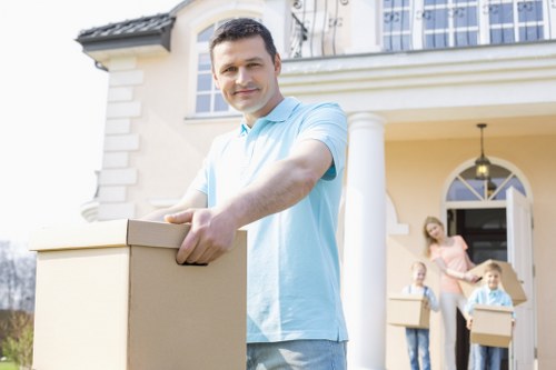 Flat and apartment removal service in Bickley with stair access planning