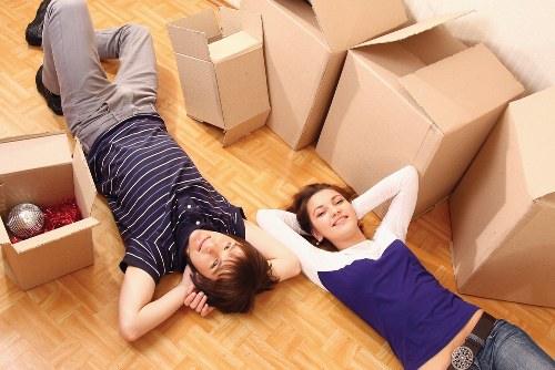 Local Bickley moving team handling household items carefully
